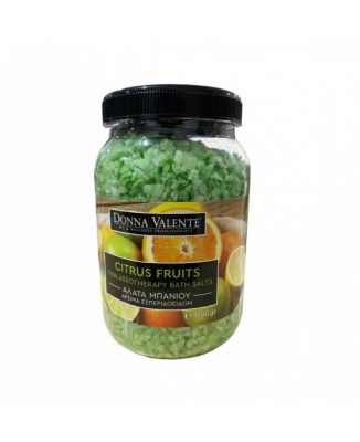 Donna Valente Thalassotherapy Bath Salts Citrus Fruit 1100gr