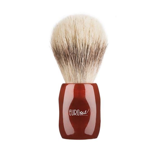 Eurostil Shaving Brush Horse Hair Red 24mm Πινέλο ξυρίσματος