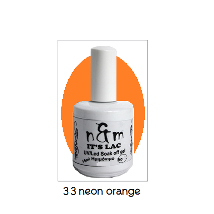 N&M 33-Νeon orange 15ml