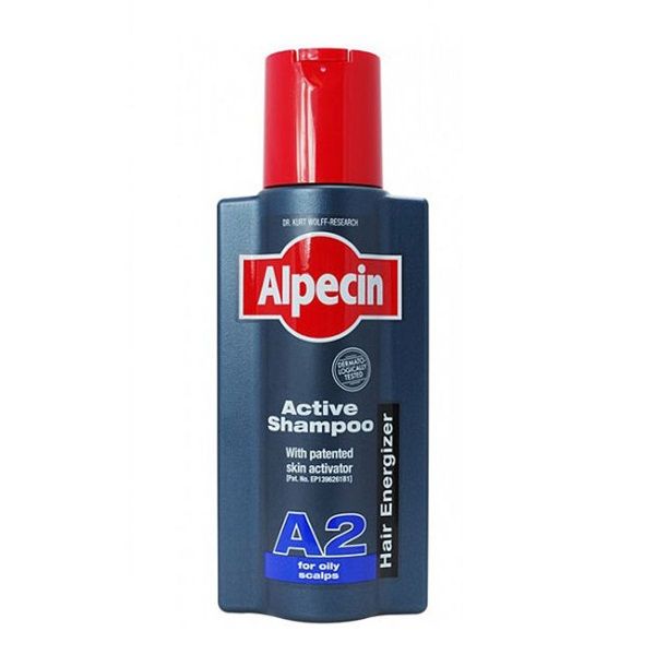 Alpecin Active Shampoo A2 για λιπαρά μαλλιά