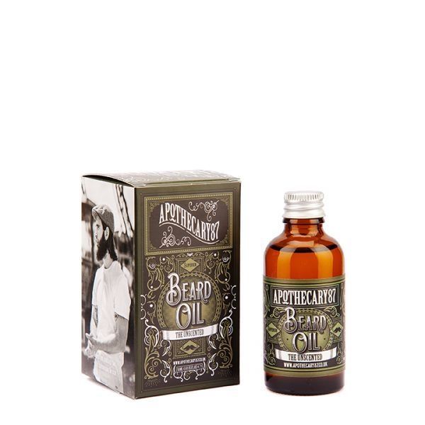 Apothecary87 The Unscented Beard Oil 50ml λάδι για γένια