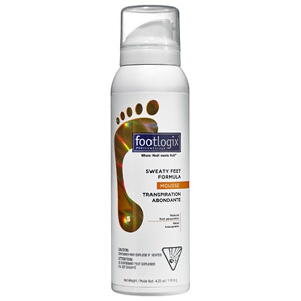 Footlogix Sweaty Feet Formula Mousse 125ml